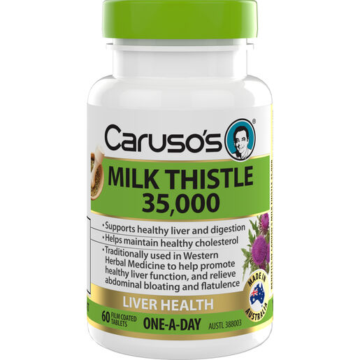 Caruso's Natural Health Milk Thistle 60 Tablets