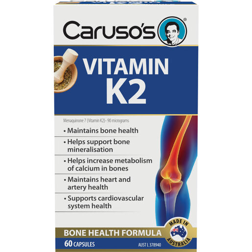 Caruso's Natural Health Vitamin K2 60 Capsules
