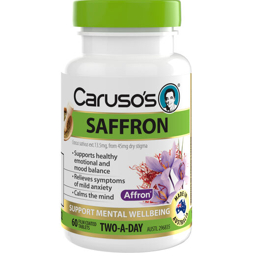 Caruso's Natural Health Saffron 60 Tablets