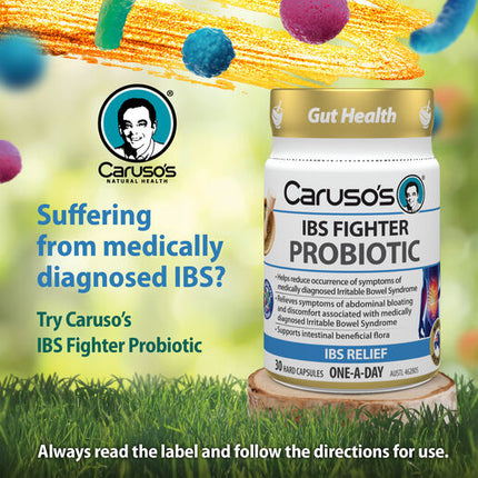 Caruso's Probiotic IBS Fighter 30 Capsules