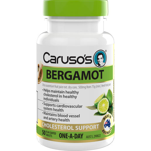 Caruso's Natural Health Bergamot 50 Tablets