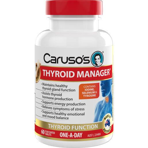 Caruso's Natural Health Thyroid Manager 60 Tablets