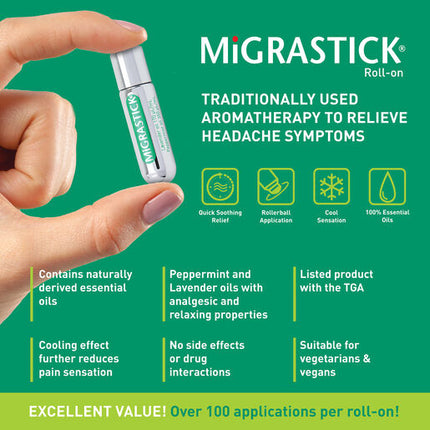 Migrastick Roll On 3mL