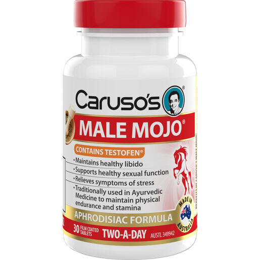 Caruso's Natural Health Male Mojo 30 Tablets