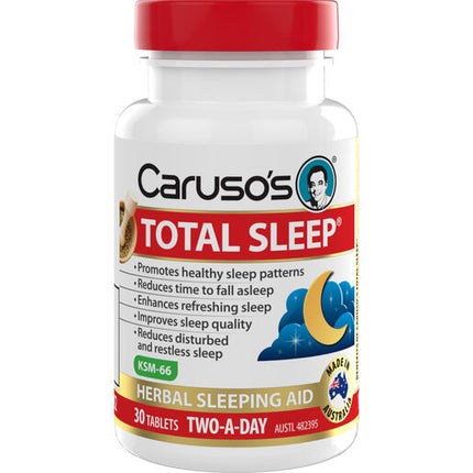 Caruso's Natural Health Total Sleep 30 Tablets