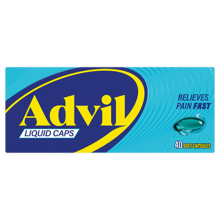 Advil Liquid 40 Capsules
