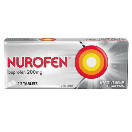 Nurofen 200mg Ibuprofen 12 Tablets