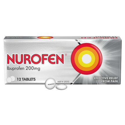 Nurofen 200mg Ibuprofen 12 Tablets