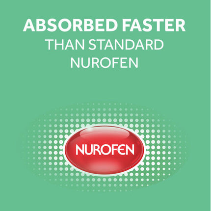 Nurofen Zavance 200mg Ibuprofen 20 Liquid Capsules