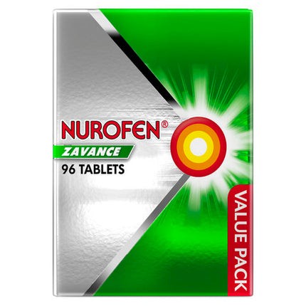 Nurofen Zavance 256mg Ibuprofen 96 Tablets