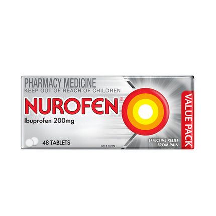 Nurofen 200mg Ibuprofen 48 Tablets