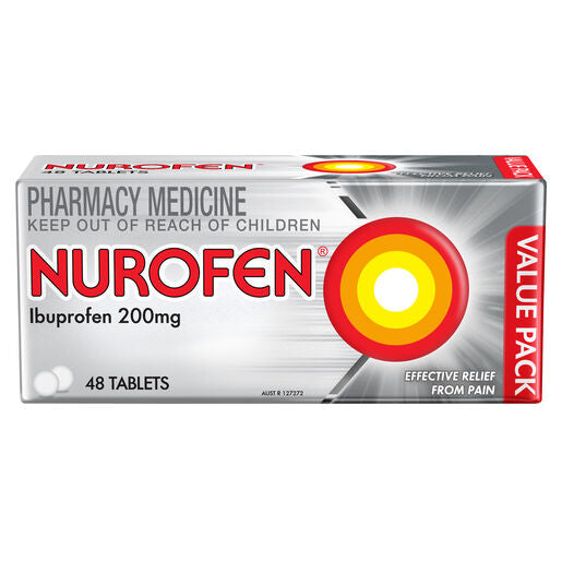 Nurofen 200mg Ibuprofen 48 Tablets
