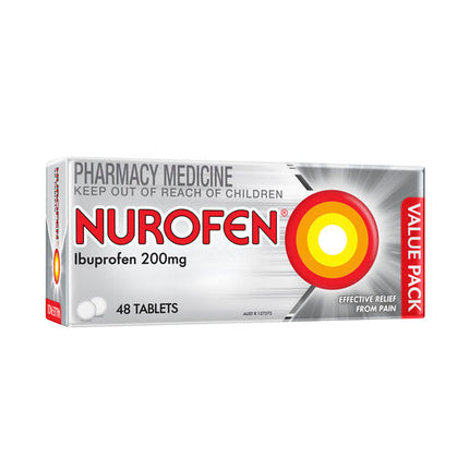 Nurofen 200mg Ibuprofen 48 Tablets