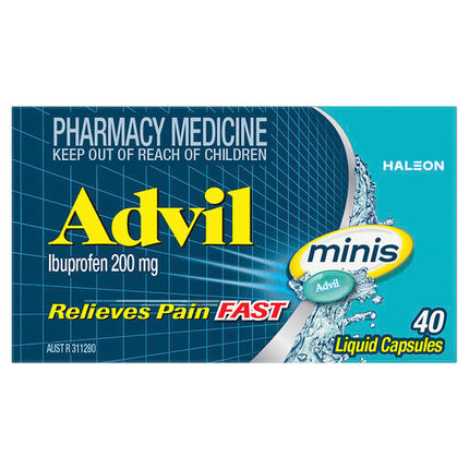 Advil Minis Liquid Capsules 40 Capsules