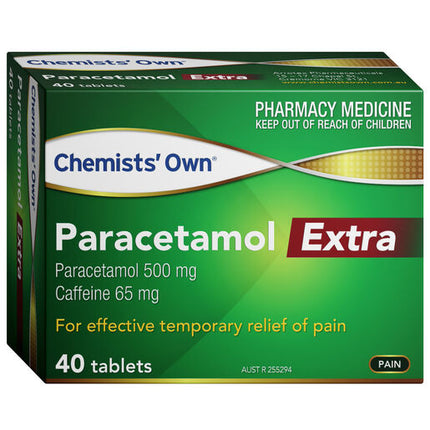 Chemists' Own Paracetamol Extra 40 Tablets