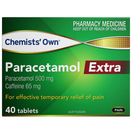 Chemists' Own Paracetamol Extra 40 Tablets