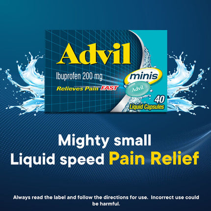 Advil Minis Liquid Capsules 20 Capsules