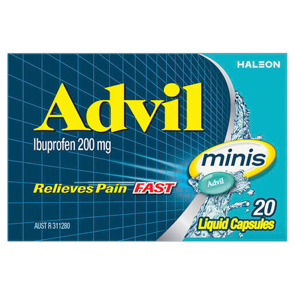 Advil Minis Liquid Capsules 20 Capsules
