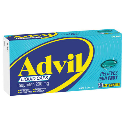 Advil Liquid 20 Capsules