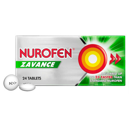 Nurofen Zavance 256mg Ibuprofen 24 Tablets