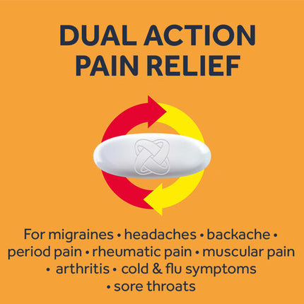 Nuromol Strong Pain Relief Tablets 12 pack Ibuprofen 200mg Paracetamol 500mg