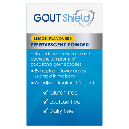 Gout Shield Effervescent Sachets 3.2g Lemon Flavoured 28Pk