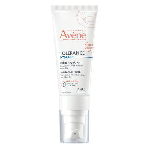 Avène Tolerance Hydra -10 Hydrating Fluid for Normal to Combination Sensitive Skin 40ml