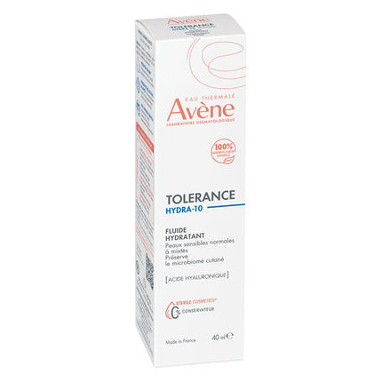 Avène Tolerance Hydra -10 Hydrating Fluid for Normal to Combination Sensitive Skin 40ml