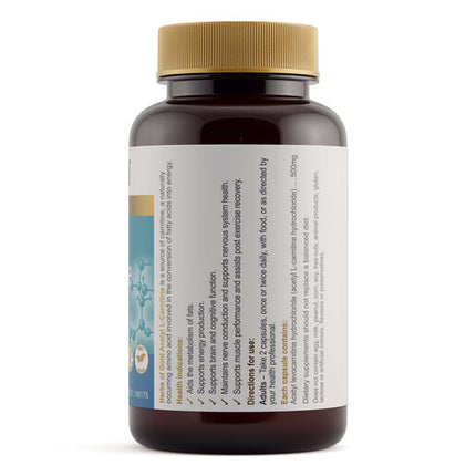 Herbs Of Gold L-Carnitine 60 Capsules