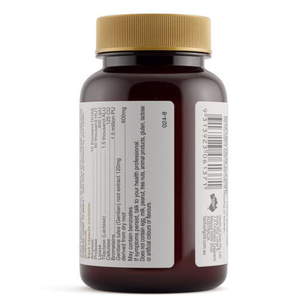 Herbs Of Gold Digest-Zymes 60 Vege Capsules