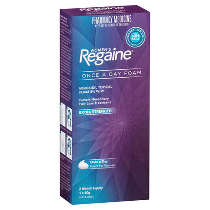 Regaine Womens Extra Strength Treatment Foam 5% 60g