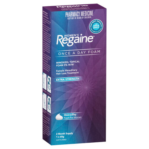 Regaine Womens Extra Strength Treatment Foam 5% 60g