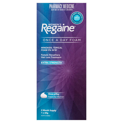 Regaine Womens Extra Strength Treatment Foam 5% 60g