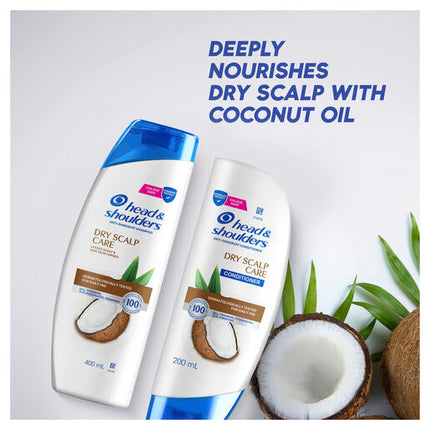 Head & Shoulders Dry Scalp Care Anti Dandruff Shampoo with Coconut Oil for Dry Scalp 400 ml