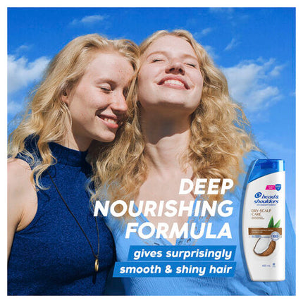 Head & Shoulders Dry Scalp Care Anti Dandruff Shampoo with Coconut Oil for Dry Scalp 400 ml