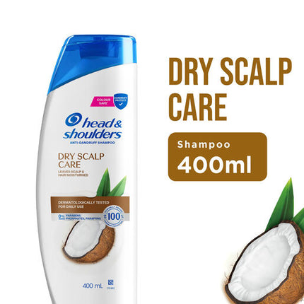 Head & Shoulders Dry Scalp Care Anti Dandruff Shampoo with Coconut Oil for Dry Scalp 400 ml