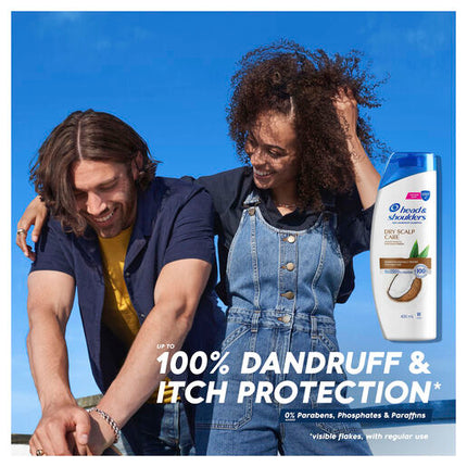 Head & Shoulders Dry Scalp Care Anti Dandruff Shampoo with Coconut Oil for Dry Scalp 400 ml