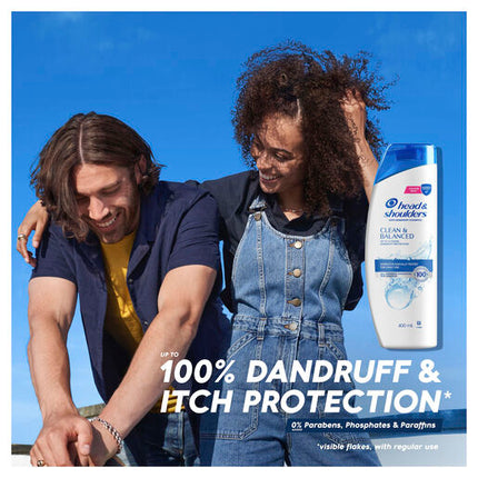 Head & Shoulders Clean & Balanced Anti-Dandruff Shampoo 400mL