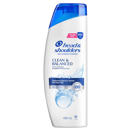 Head & Shoulders Clean & Balanced Anti-Dandruff Shampoo 400mL