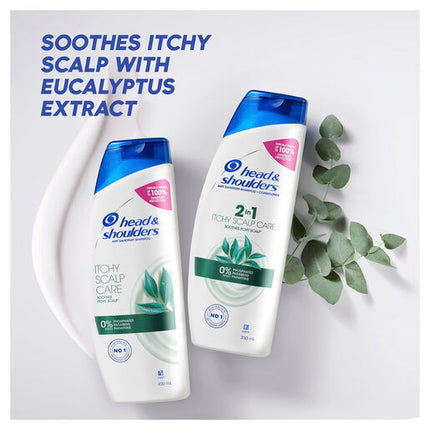 Head & Shoulders Itchy Scalp Care Anti Dandruff 2in1 Shampoo and Conditioner 350ml