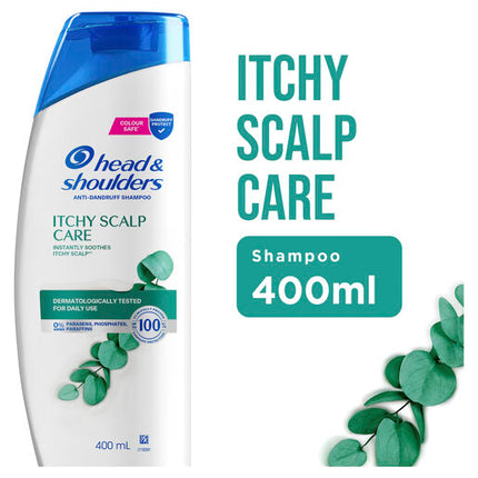 Head & Shoulders Itchy Scalp Care Anti Dandruff Shampoo with Eucalyptus Extract for Itchy Scalp 400 ml