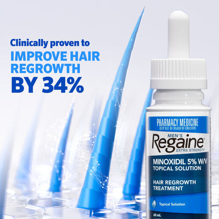 Regaine Mens Extra Strength 4 For 3 240Ml