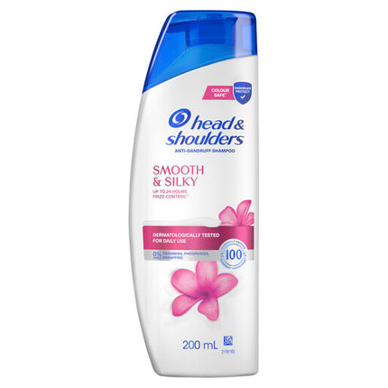 Head & Shoulders Smooth & Silky Anti Dandruff Shampoo 200mL
