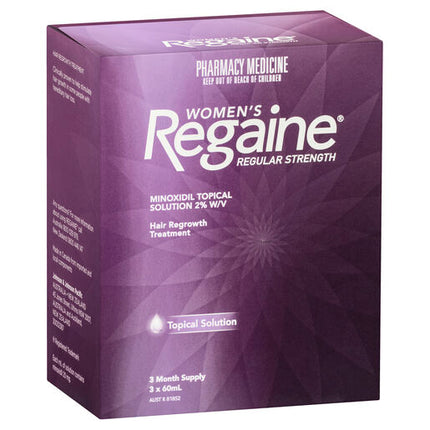 Regaine Womens Regular Strength 3 Months 180Ml