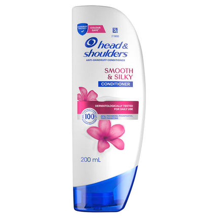 Head & Shoulders Smooth & Silky Anti-Dandruff Conditioner 200mL