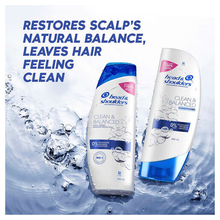 Head & Shoulders Clean & Balanced Anti-Dandruff Shampoo 200mL