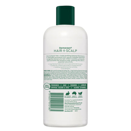 DermaVeen Daily Nourish Oatmeal Shampoo 250mL