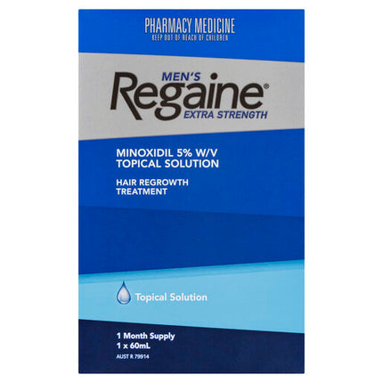Regaine Mens Extra Strength 5% 1 Month 60Ml