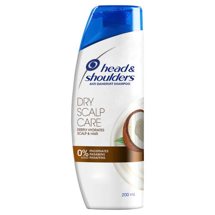 Head & Shoulders Dry Scalp Care Anti Dandruff Shampoo with Coconut Oil for Dry Scalp 200 ml