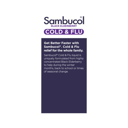 Sambucol Cold & Flu Liquid 250mL